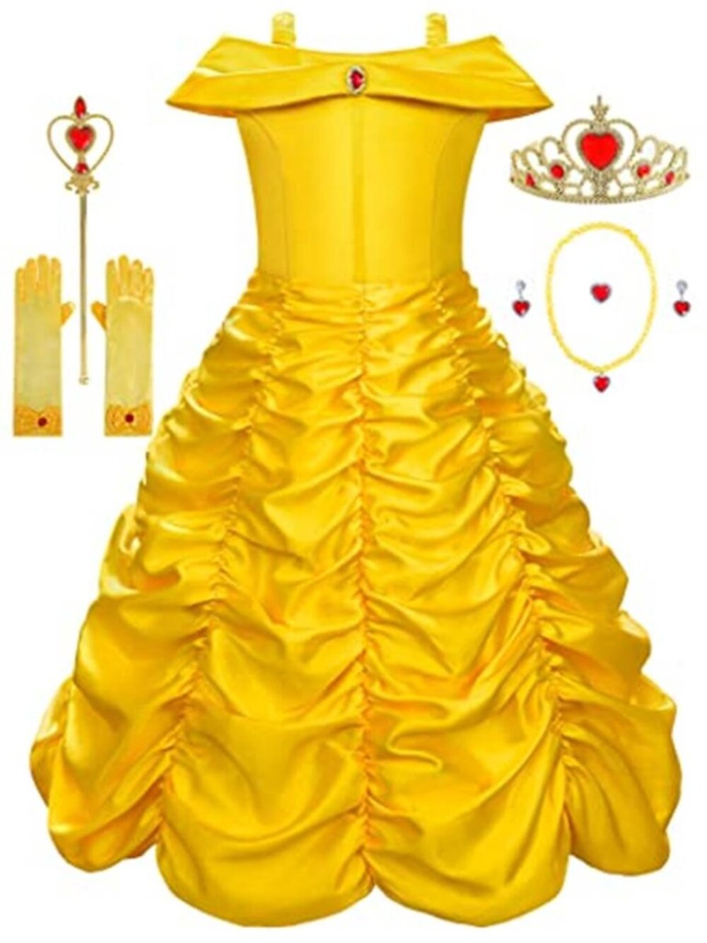 Princess Costume Dresses for Girls Costumes Halloween Cosplay Birthday Outfit